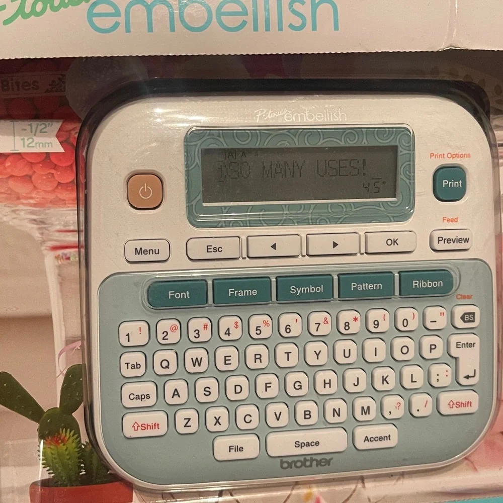 Brother P-touch Embellish Label Printer